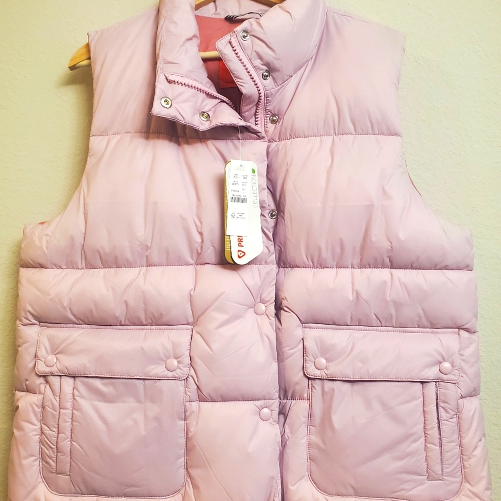 Jcrew puffer vest with primaloft